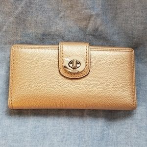 COACH Checkbook Wallet NWT